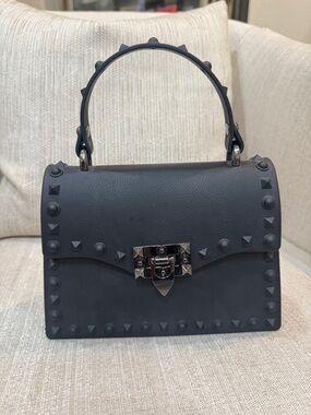 New without tags Black Studded Top-Handle or crossbody Women's Bag